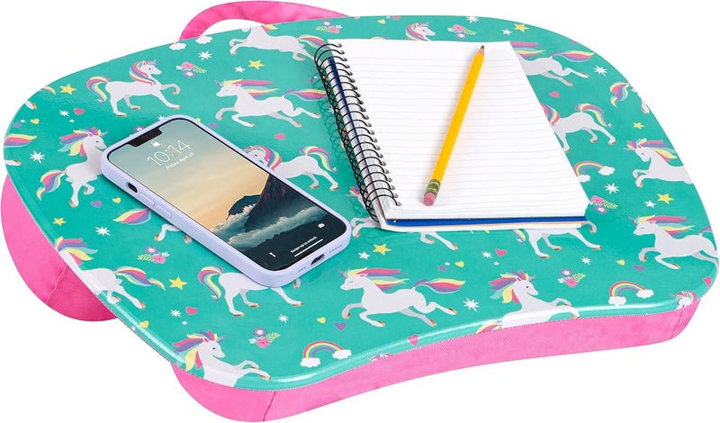 LapGear MyStyle Portable Lap Desk with Cushion - Unicorn - Fits up to 15.6 Inch Laptops - Style No. 45357 - Image 1